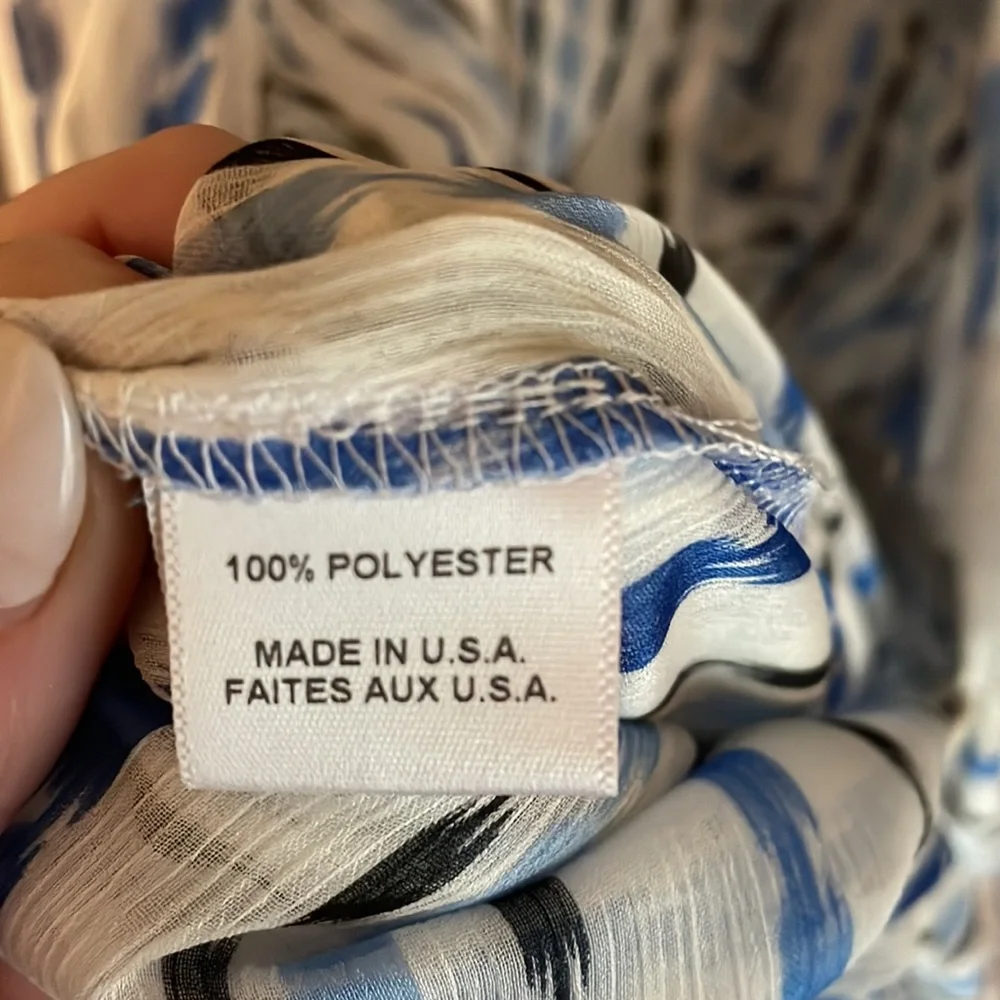 Misa Dominika tiered Maxi Dress 💙🤍 - Picture 9 of 9